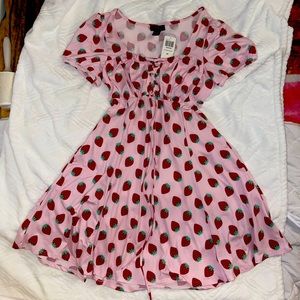 Strawberry hot topic dress